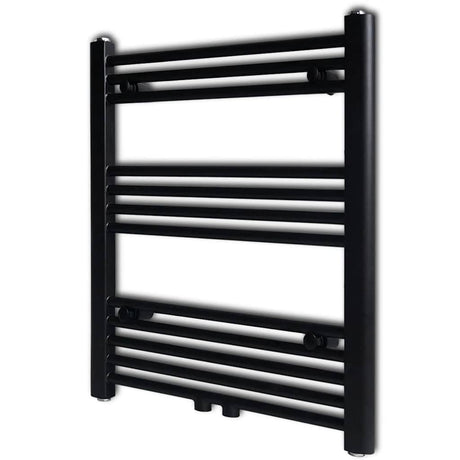 Vidaxl Kühlerhandtuchregal gerade 600x764 mm schwarz
