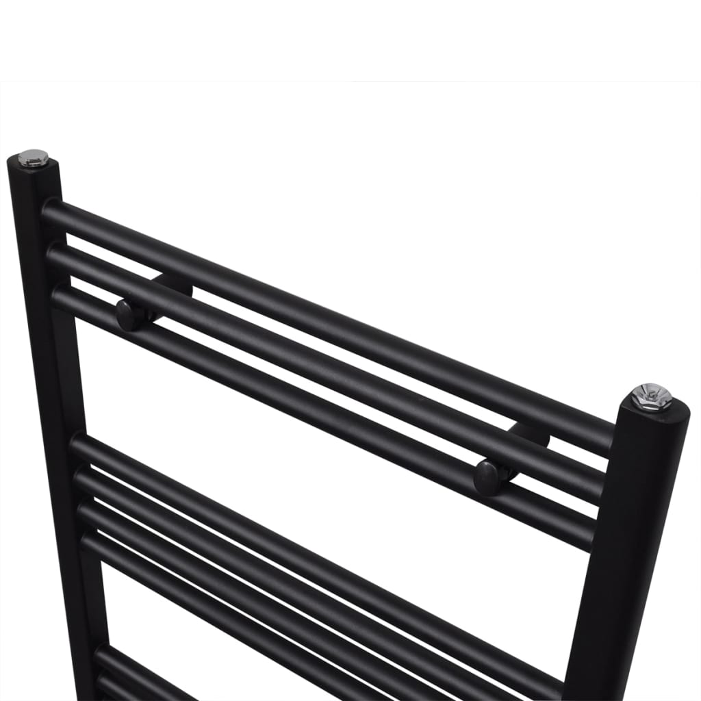 Vidaxl Kühlerhandtuchregal gerade 600x764 mm schwarz