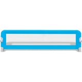 Vidaxl Bedhek Kleinkind 150x42 cm blau