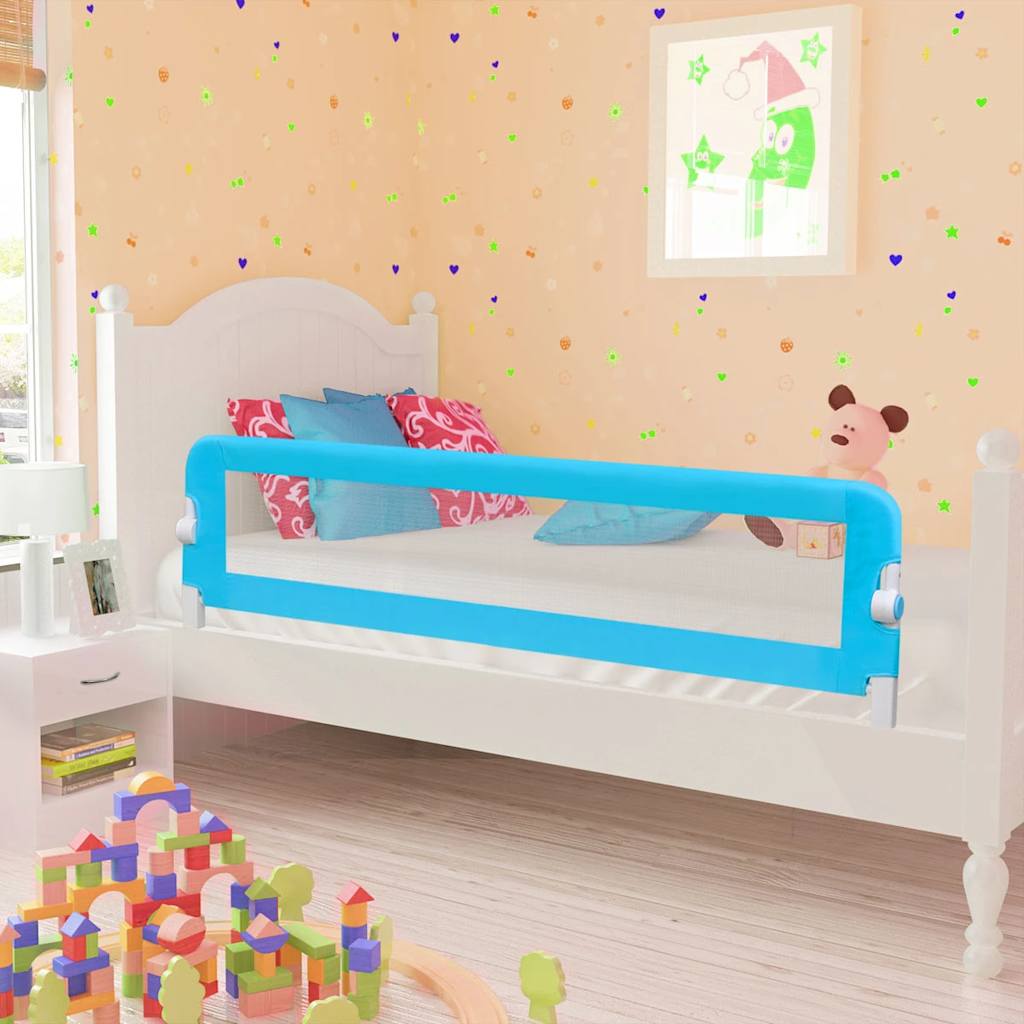 Vidaxl Bedhek Toddler 150x42 cm bleu