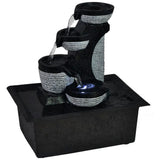 Vidaxl inner fountain with LED lighting Polyresin