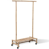 Vidaxl Clothing Rack Bamboo