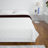 VIDAXL BETSPREAD DOPF -SANDET 230X260 CM BEGE BROWN