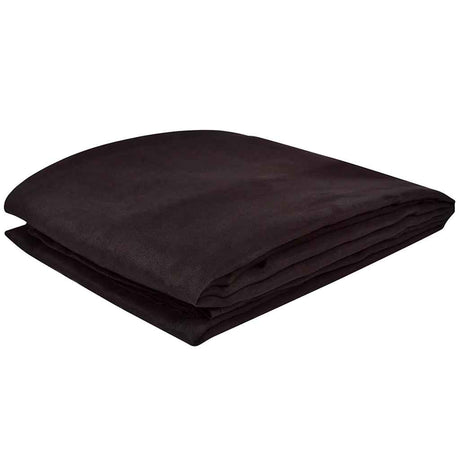 VIDAXL Bank Deckung Microsuede Brown 140 x 210 cm