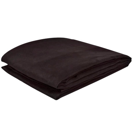 VIDAXL Bank Deckung Microsuede Brown 140 x 210 cm