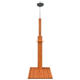 Vidaxl Outdoor Dusch Eukalyptus Holz und Stahl