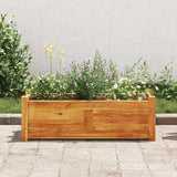 VIDAXL -Pflanzer erhöhte 76x27,6x25 cm Acaciahout