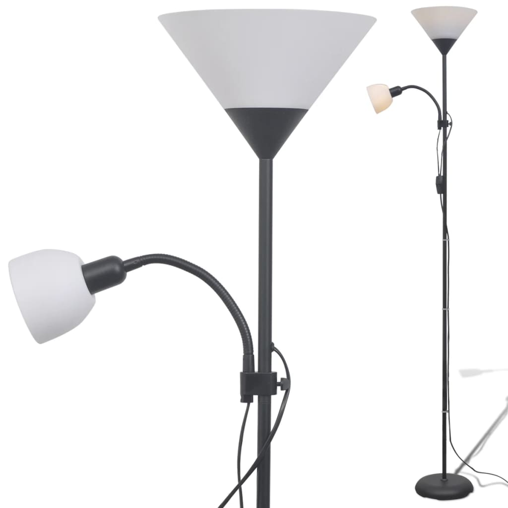 Vidaxl Stehlampe schwarz