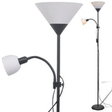 Vidaxl Stehlampe schwarz