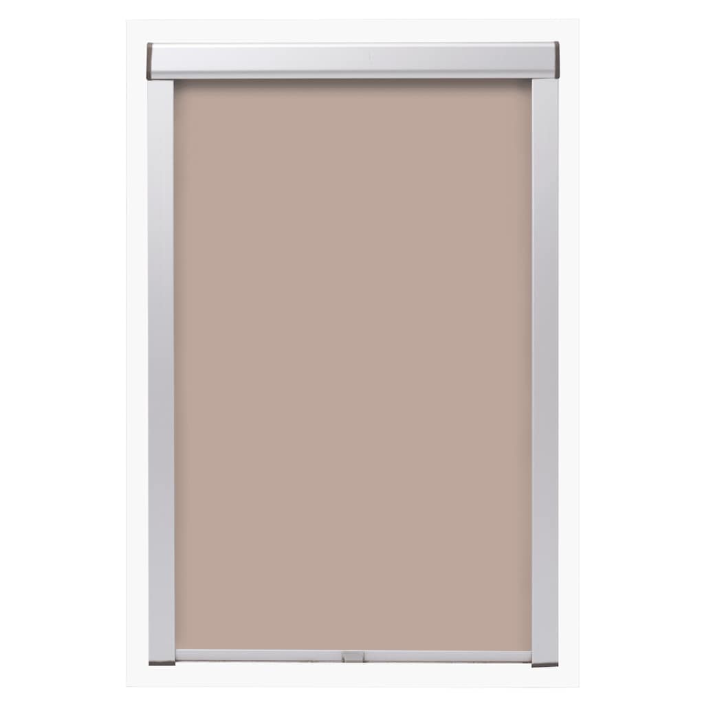 Vidaxl Roller Blind Blackout Beige C02