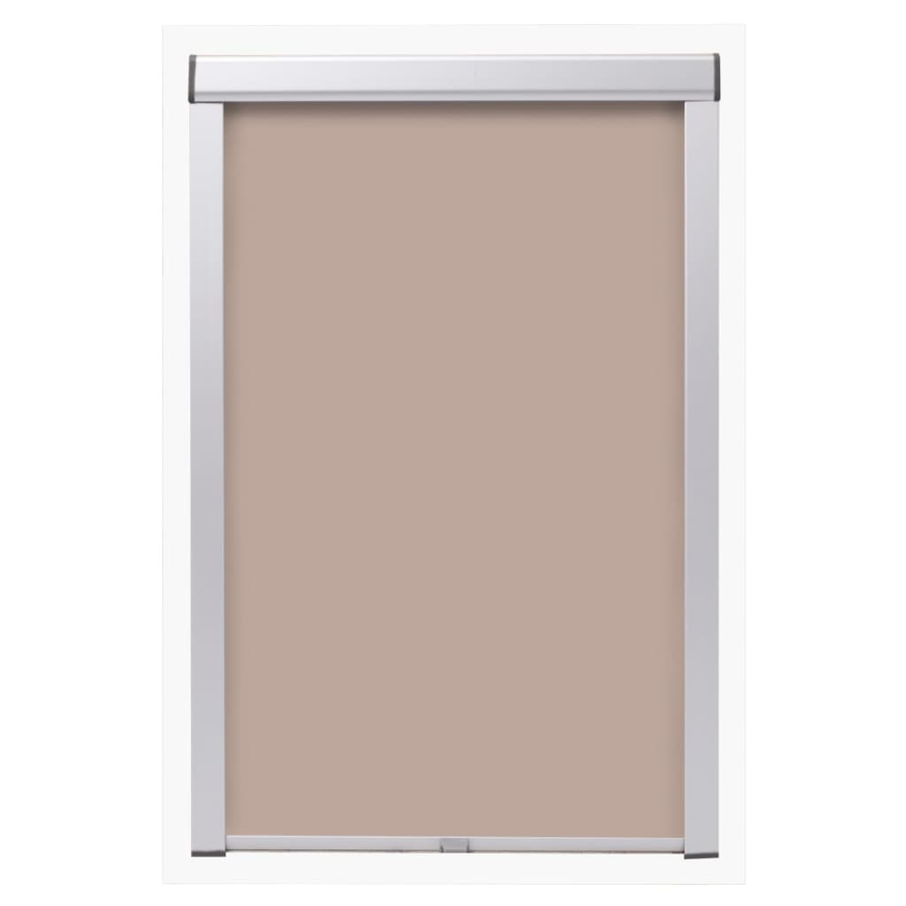Vidaxl Verdunkelungsrollo Beige S08 608