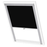 Vidaxl Roller Blind Damming Black S08 608