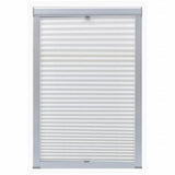 Vidaxl Roller Blind Falten weiß C02