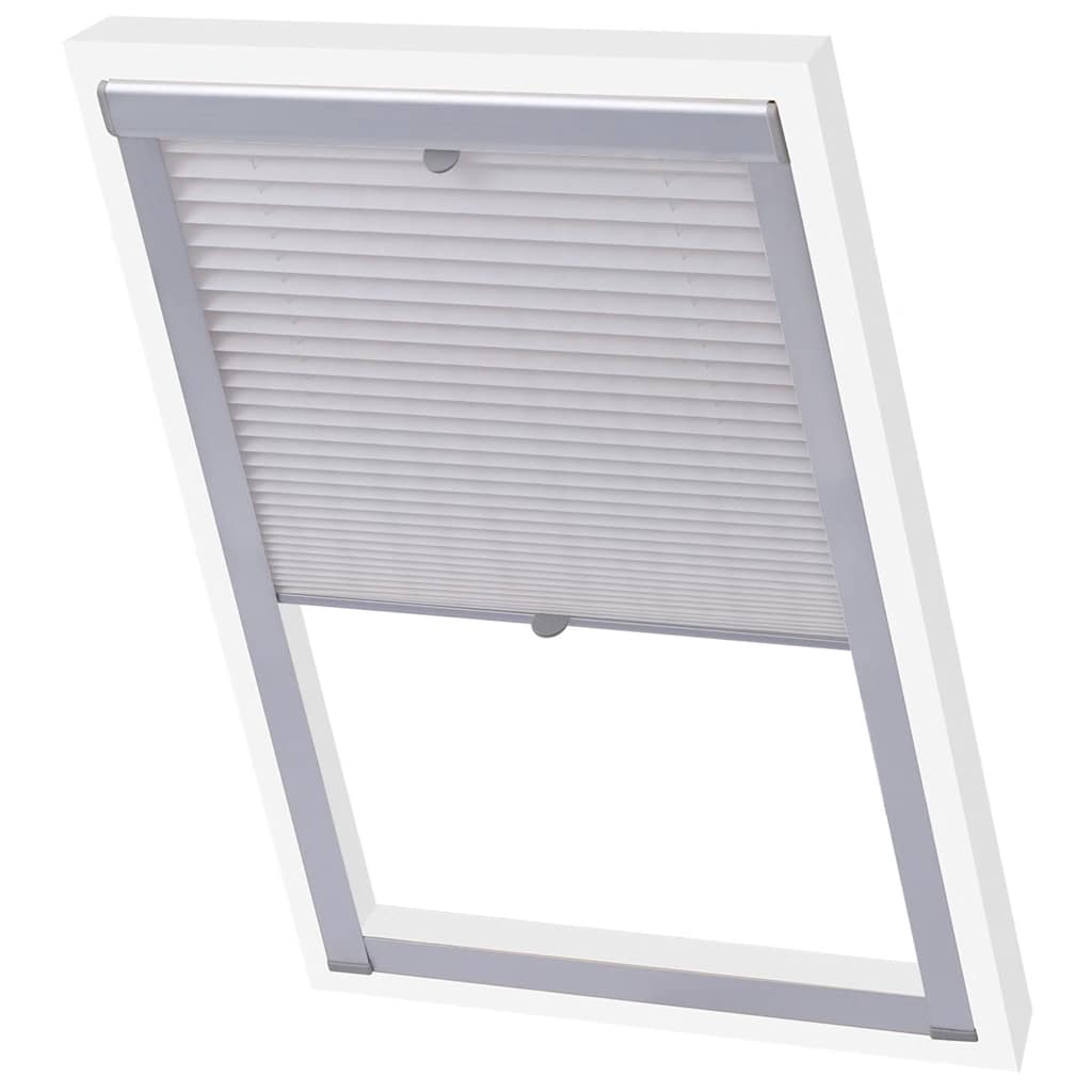 Vidaxl Roller Blind White F06