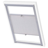 Vidaxl Roller Blind Falten weiß M08 308
