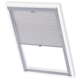 Vidaxl Roller Blind Falten weiße P06 406
