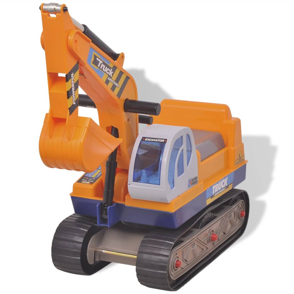 Vidaxl Meerij excavator plastic yellow