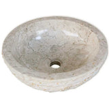 Vidaxl Washbeer 40 cm Marmorcreme