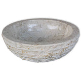 Vidaxl Washbasin 40 cm mramorový krém