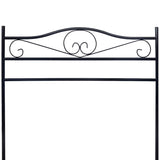 Vidaxl Kleidung Rack Stahl schwarz