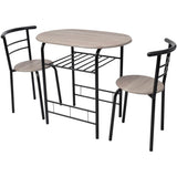 Vidaxl ontbijtbarset mdf