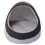 Vidaxl Cat Basket L Gris et noir