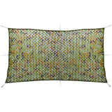 Vidaxl Camoufagenet mit Aufbewahrungstasche 1,5x3 m