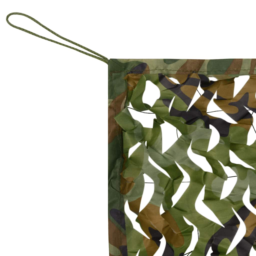 Vidaxl Camoufagenet mit Aufbewahrungstasche 4x6 m