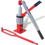 Vidaxl Mini -Reifenwechsel rot rot