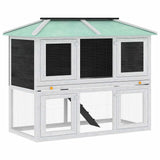 Vidaxl Animal Loft zwei Etagen Holz