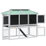 Vidaxl Animal Loft zwei Etagen Holz