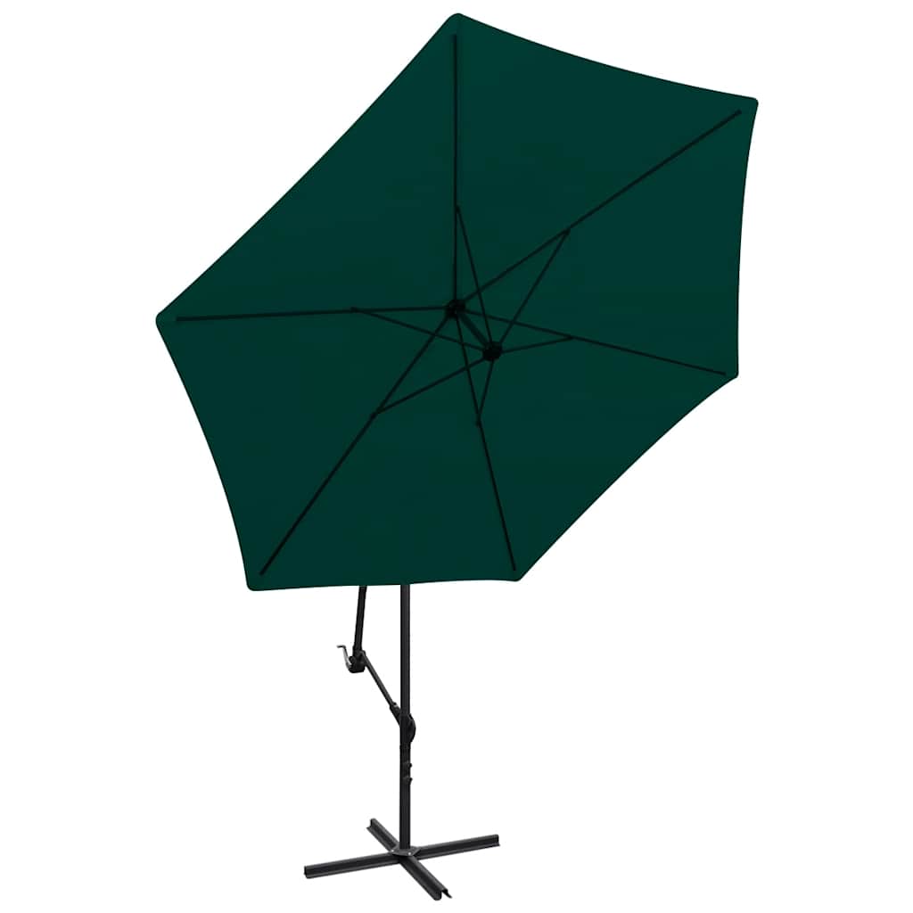 Vidaxl schwimmend Parasol 3 m grün