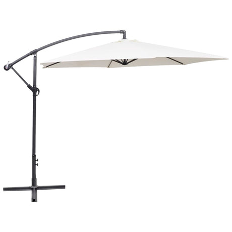 Vidaxl schwimmend Parasol 3 m Sandweiß