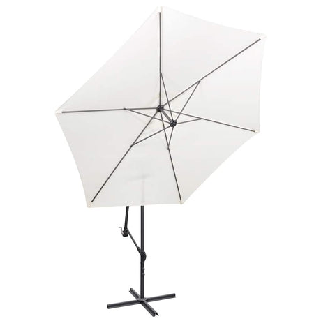 Vidaxl schwimmend Parasol 3 m Sandweiß