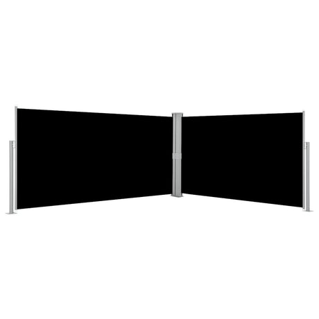 VIDAXL -Windschutzscheibe ausziehbar 160 x 600 cm schwarz