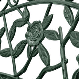 Vidaxl tuinbank 100 cm gietaluminium groen