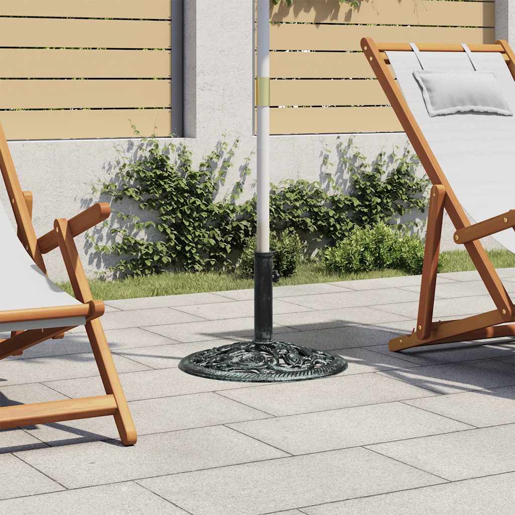 Vidaxl Parasol Fuß 12 kg 48 cm Gusseisen