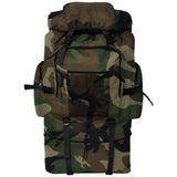 Vidaxl Rucksack Arméi Stil XXL 100 L CAMouflage