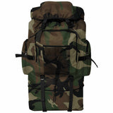 Vidaxl Rucksack Armee Stil xxl 100 l Tarnung