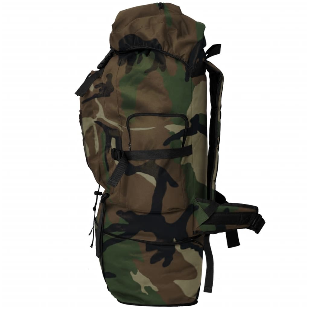 Vidaxl Backpack Army style XXL 100 L Camouflage