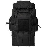 Vidaxl Backpack Army Style xxl 100 L noir