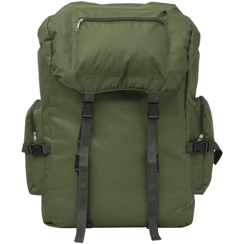 Vidaxl Rucksack Army Stil 65 l Gréng