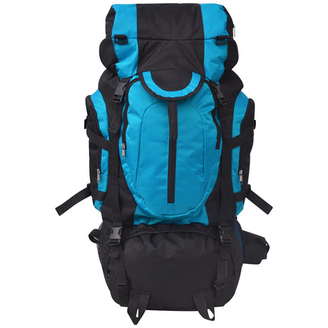 Vidaxl Rucksack Wandern xxl 75 l schwarz und blau