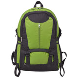 Vidaxl Randonnée sac à dos 40 l noir et vert