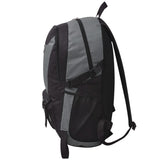 Mochila de senderismo de Vidaxl 40 L negro y gris