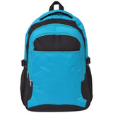 Zaino Vidaxl per la scuola 40 l nero e blu