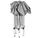 Vidaxl Partytent Pop-up Hexagonal Folding 3.6x3.1 M Grau