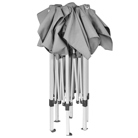 Vidaxl Partytent Pop-up Hexagonal Folding 3.6x3.1 M Grau