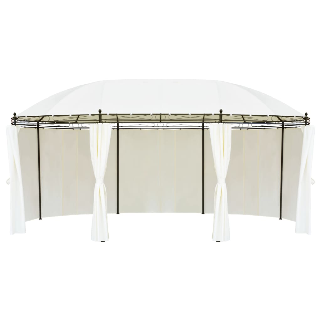 Vidaxl Arbor 530x350x265 cm Creme Weiß