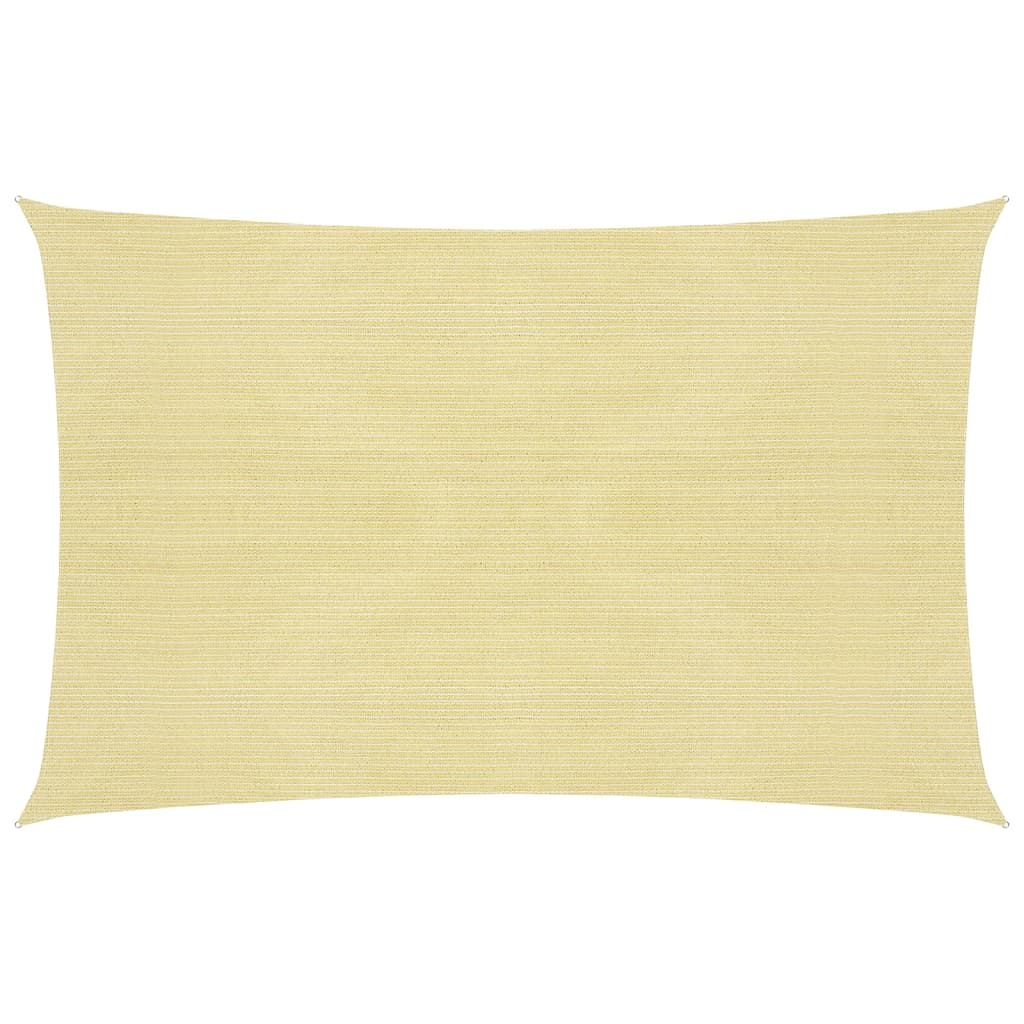 Vidaxl Sunshade HDPE Rektangulær 2x4 m beige